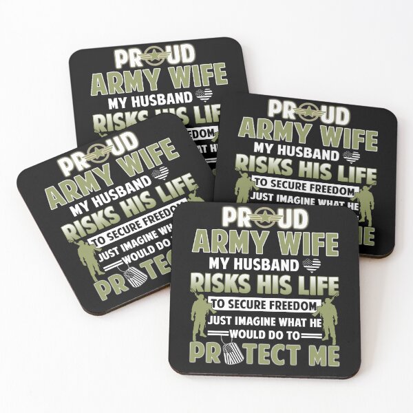 Item preview, Proud Army Wife Camo Gift Military Wife Protects Me, Love My Soldier designed and sold by Simeon	 Dorelus.