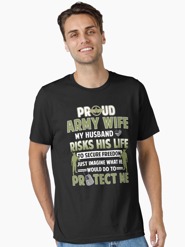Proud Army Wife T-Shirt- Camouflage Shirt Army Wife Tee T-Shirt Proud Army Wife T-Shirt- Camouflage Shirt Army Wife Tee T-Shirt