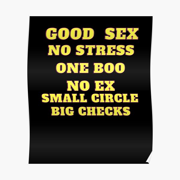 Good Sex Poster For Sale By Isart29 Redbubble