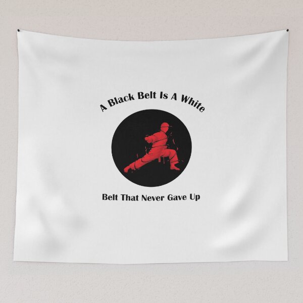 Item preview, A Black Belt Is A White Belt That Never Gave Up Karate MMA designed and sold by Jadir.