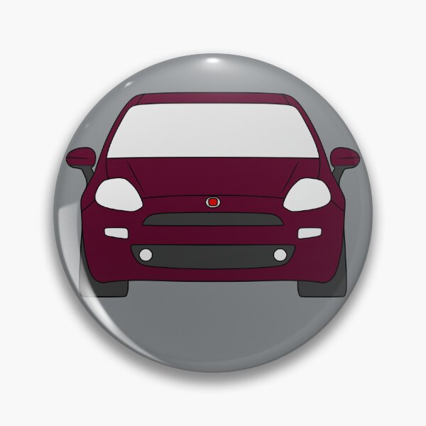 Item preview, Fiat Punto Grande Punto Facelift aubergine color designed and sold by EdimDesign.