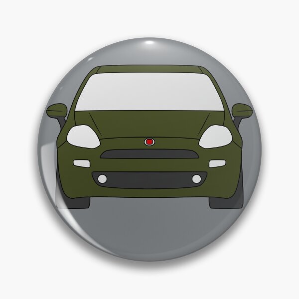Item preview, Fiat Punto Grande Punto Facelift mucus green color designed and sold by EdimDesign.