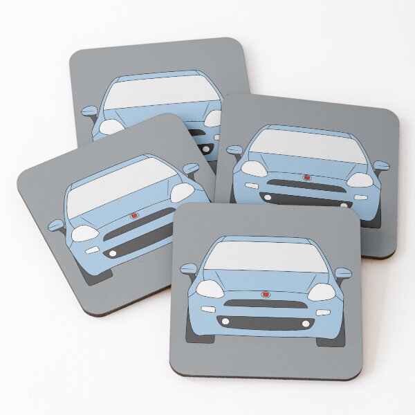 Item preview, Fiat Punto Grande Punto Facelift baby blue color designed and sold by EdimDesign.