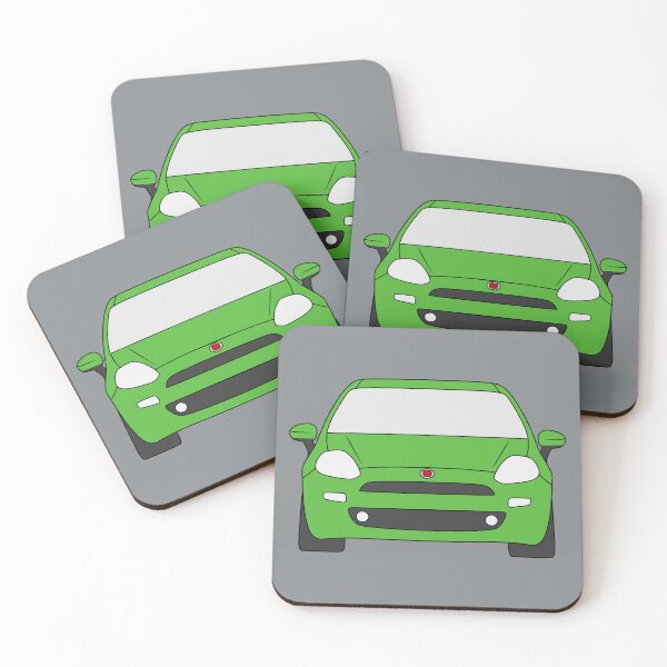 Item preview, Fiat Punto Grande Punto Facelift apple green color designed and sold by EdimDesign.