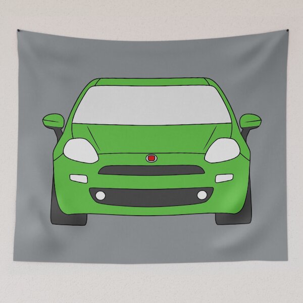 Item preview, Fiat Punto Grande Punto Facelift apple green color designed and sold by EdimDesign.