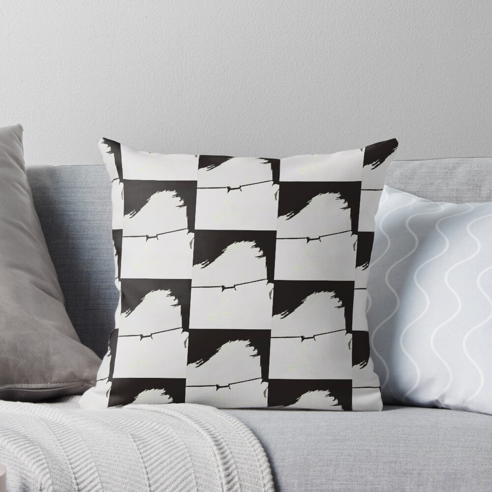 Item preview, Throw Pillow designed and sold by kinkatstyle.