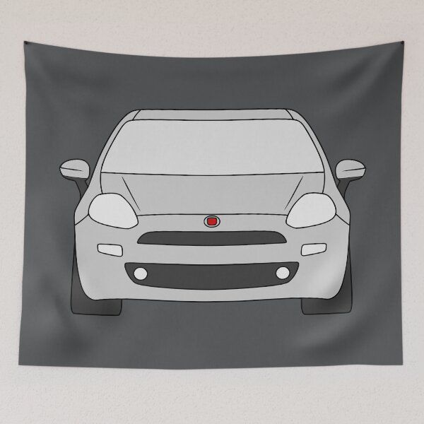 Item preview, Fiat Punto Grande Punto Facelift silver color designed and sold by EdimDesign.