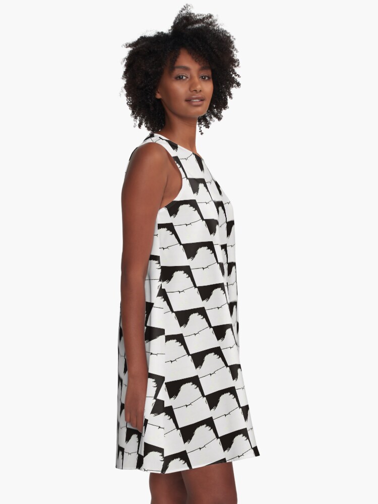 Thumbnail 2 of 4, A-Line Dress, Team A designed and sold by kinkatstyle.