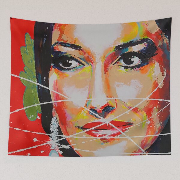 Item preview, Diva Prima Donna Opera Artpainting designed and sold by Marie-Armelle Borel.