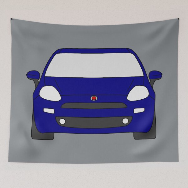 Item preview, Fiat Punto Grande Punto Facelift dark blue color designed and sold by EdimDesign.