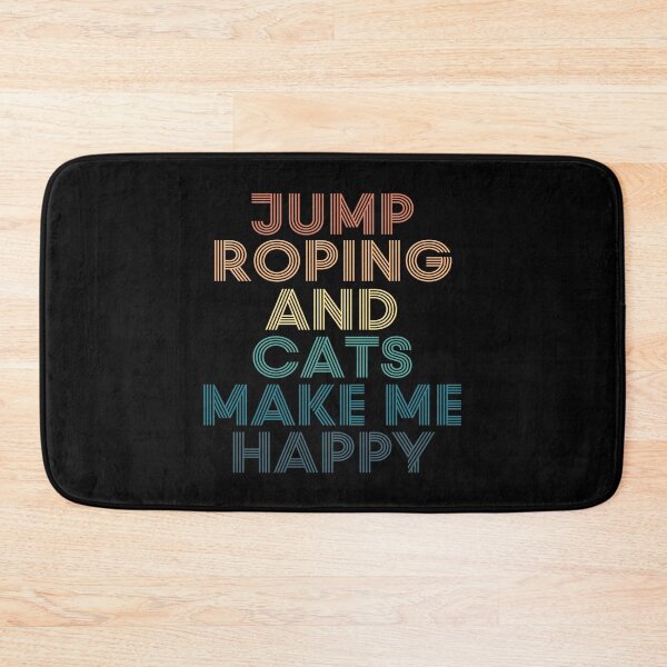 Item preview, Jump Roping And Cats Make Me Happy designed and sold by kindxinn.