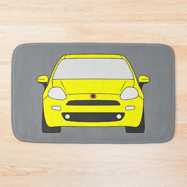 Item preview, Fiat Punto Grande Punto Facelift yellow color designed and sold by EdimDesign.