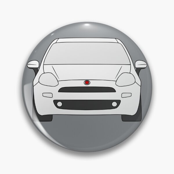 Item preview, Fiat Punto Grande Punto Facelift white color designed and sold by EdimDesign.