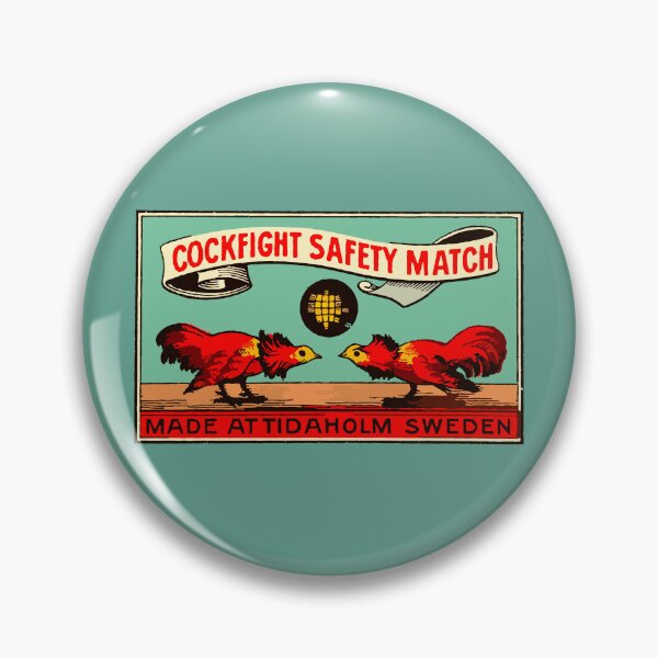 Item preview, Safety Match Cockfight Sweden designed and sold by Yeaha.