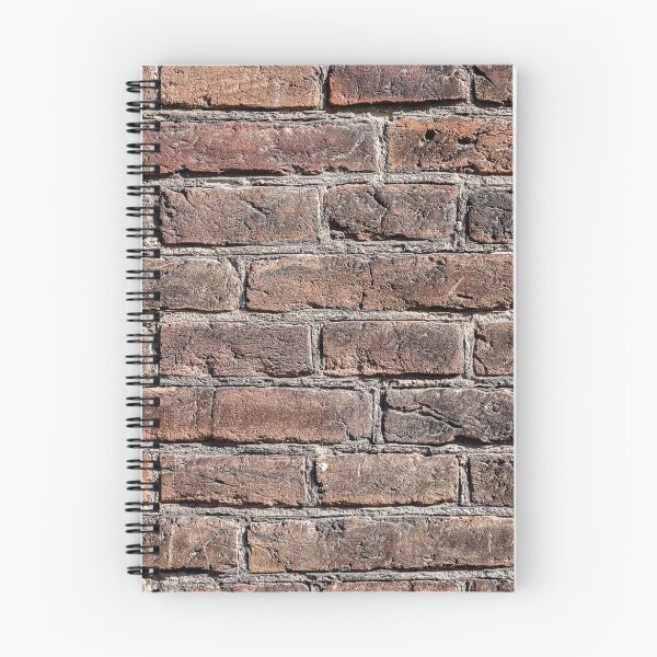 Item preview, Wall of brown baked brick handmade textured background designed and sold by EG Creativity Art.