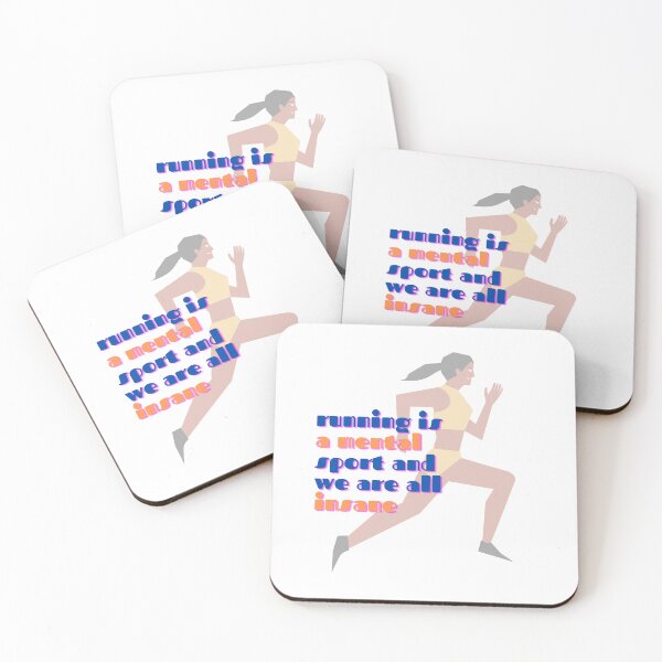 Item preview, Running is a mental sport and we are all insane designed and sold by GamersLands.