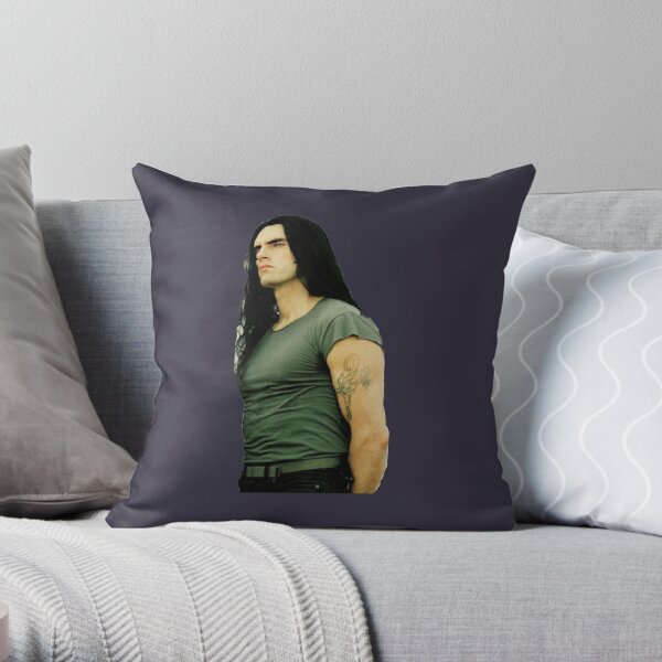 Peter Steele Extreme Closeup Play Girl Art Pillow A Soft Fluffy