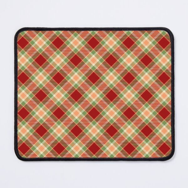 Item preview, Cosy Christmas Cross Tartan Plaid Fabric Pattern designed and sold by 89BLACK.