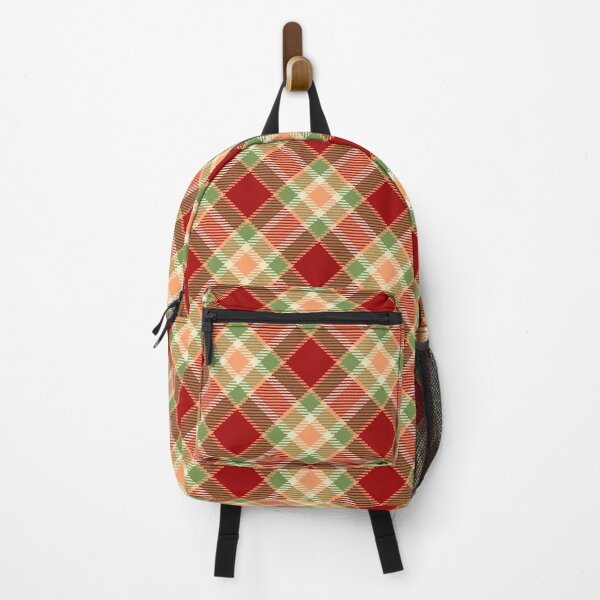 Item preview, Cosy Christmas Cross Tartan Plaid Fabric Pattern designed and sold by 89BLACK.