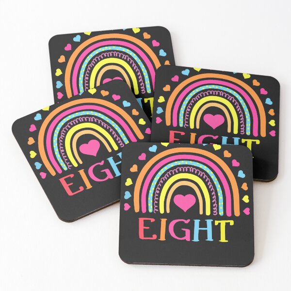 Item preview, 8 Years Old Rainbow 8th Birthday For Boys Girls designed and sold by MasinDontrae.