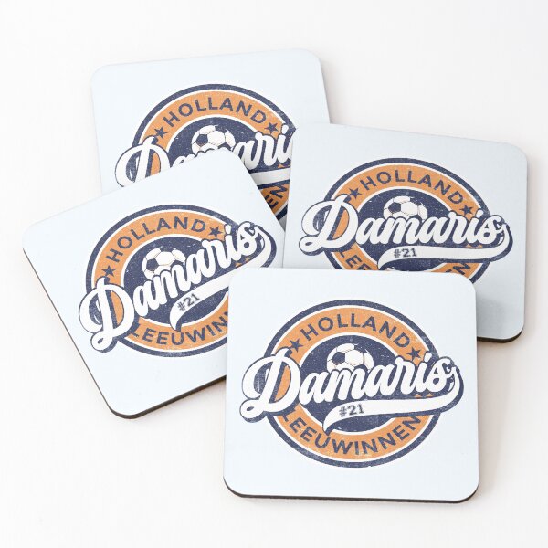 Item preview, Damaris Oranje Soccer Badge (round) designed and sold by Numero14.