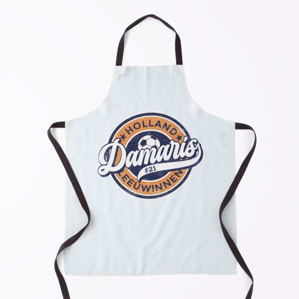 Item preview, Damaris Oranje Soccer Badge (round) designed and sold by Numero14.