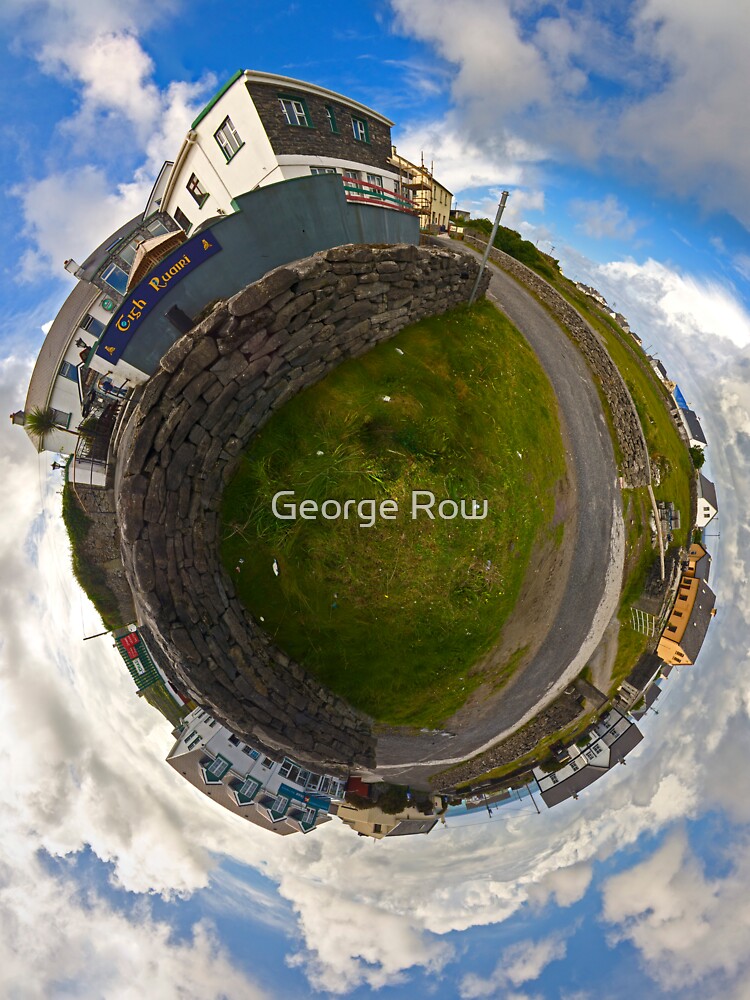 Tigh Ruairi - Inisheer Village (Sky out) by VeryIreland