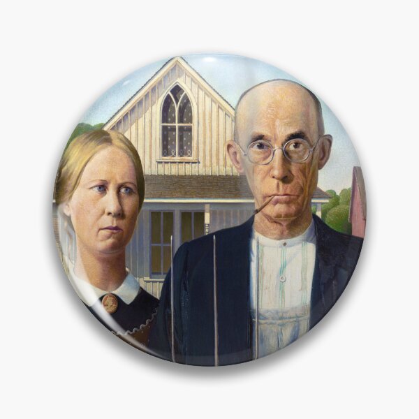 Item preview, American Gothic smoking designed and sold by Martzart.