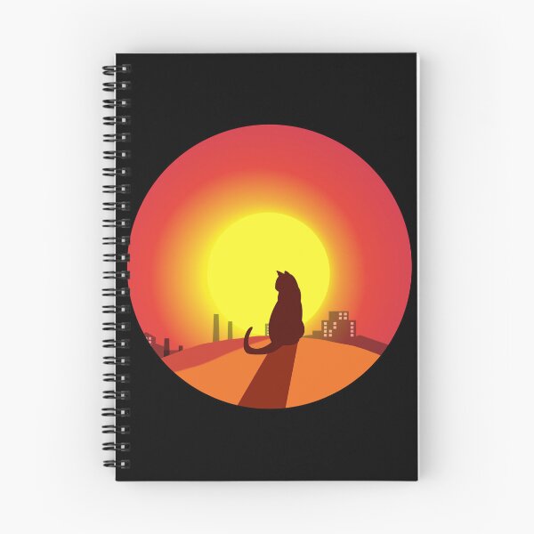 Item preview, Cat watching sunset  designed and sold by brendanre.
