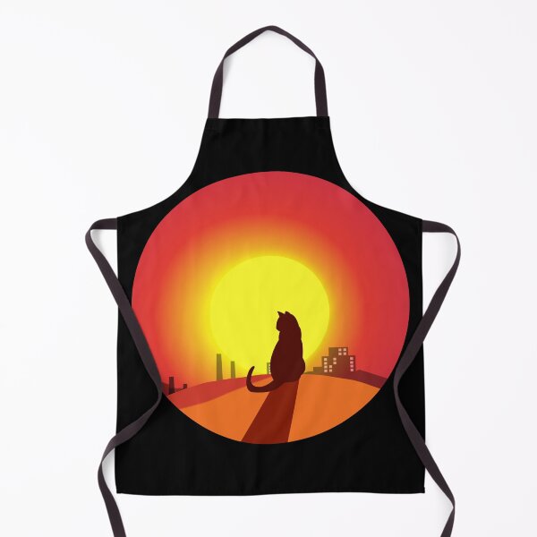 Item preview, Cat watching sunset designed and sold by brendanre.