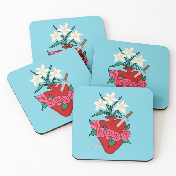 Item preview, Immaculate heart designed and sold by HappyRandomArt.