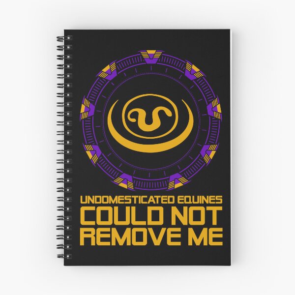 Item preview, Teal'c - Undomesticated Equines Could not Remove Me Quote designed and sold by Meta Cortex.
