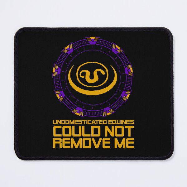 Item preview, Teal'c - Undomesticated Equines Could not Remove Me Quote designed and sold by McPod.