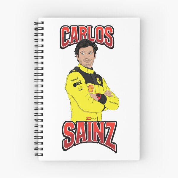 Item preview, Scuderia Ferrari F1 Driver Carlos Sainz Special Yellow Suit Charles Leclerc's Teammate designed and sold by FormulaGTee1.