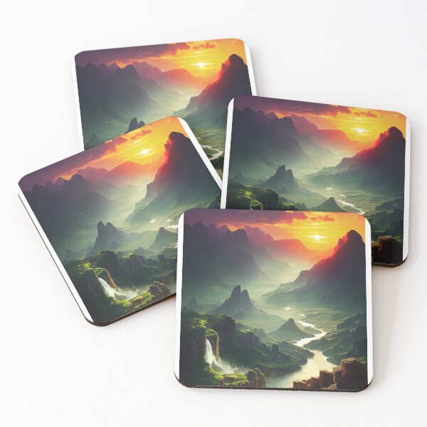 Artikelvorschau, Gebirgslandschaft entworfen und verkauft von ManiaPopShop.