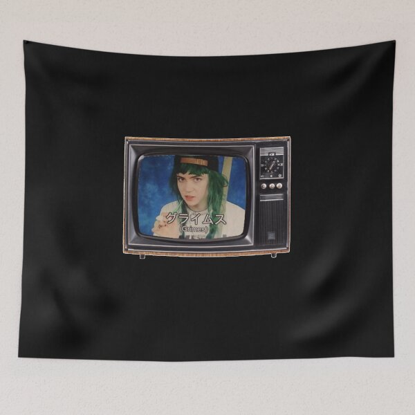 Item preview, Grimes Japanese Television Classic T-Shirt designed and sold by Robeess.