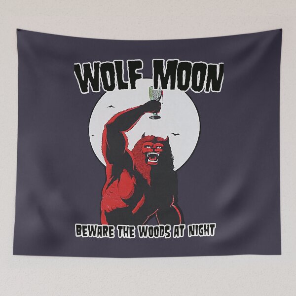 Item preview, Funny Gifts Musician WolfMoon designed and sold by Garrickmichaele.