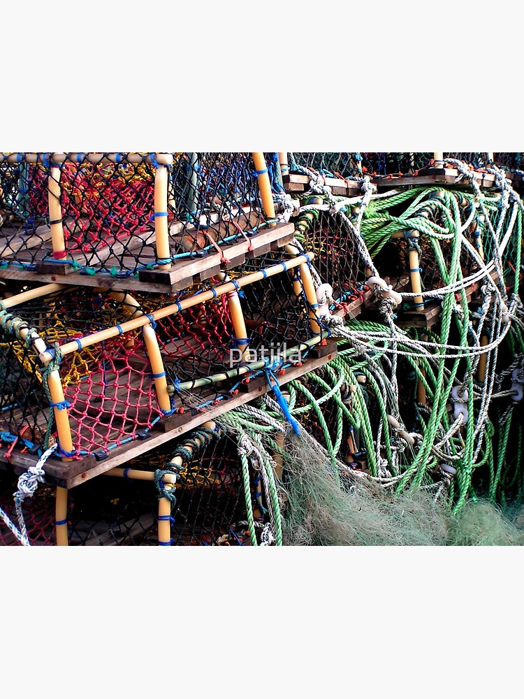 Lobster Pots At Scarborough UK by patjila