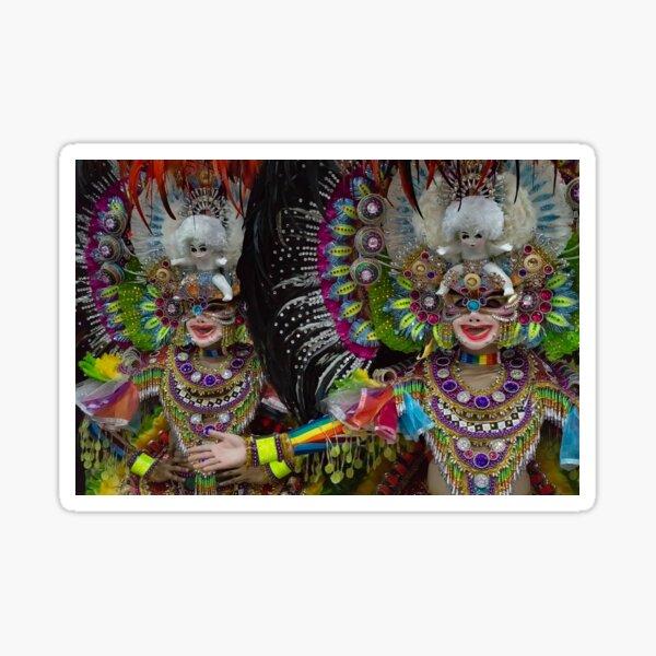 Masskara Festival Bacolod City Philippines Sticker For Sale By