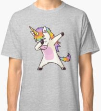 Dabbing Unicorn Shirt Hip Hop Dap Pose Classic T-Shirt