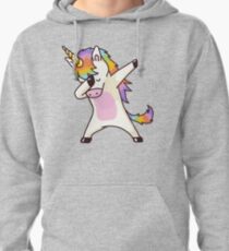 Dabbing Unicorn Shirt Hip Hop Dap Pose Pullover Hoodie