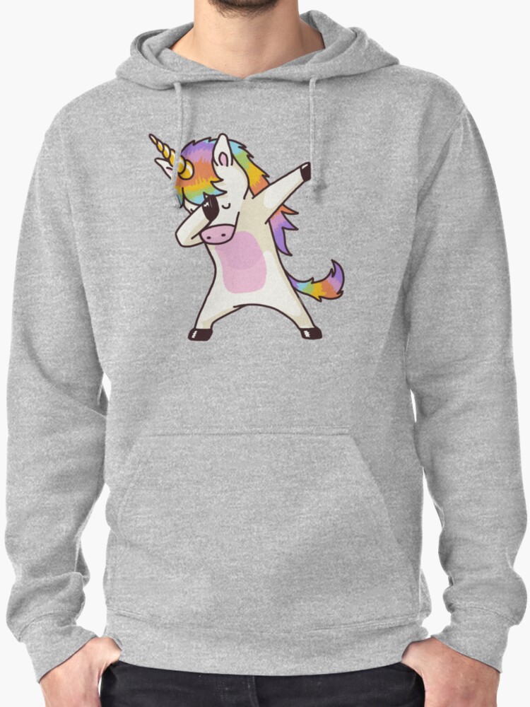 "Abtupfendes Einhorn-Hemd Hip Hop Dap Pose" Hoodies von ...