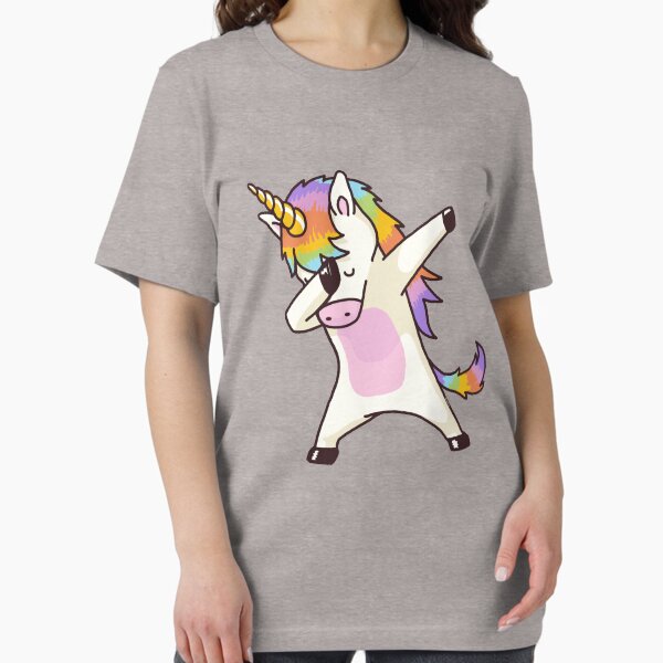Vista previa del artículo con la obra «Dabbing Unicornio Camisa Hip Hop Dab Pose», diseñado y vendido por vomaria.