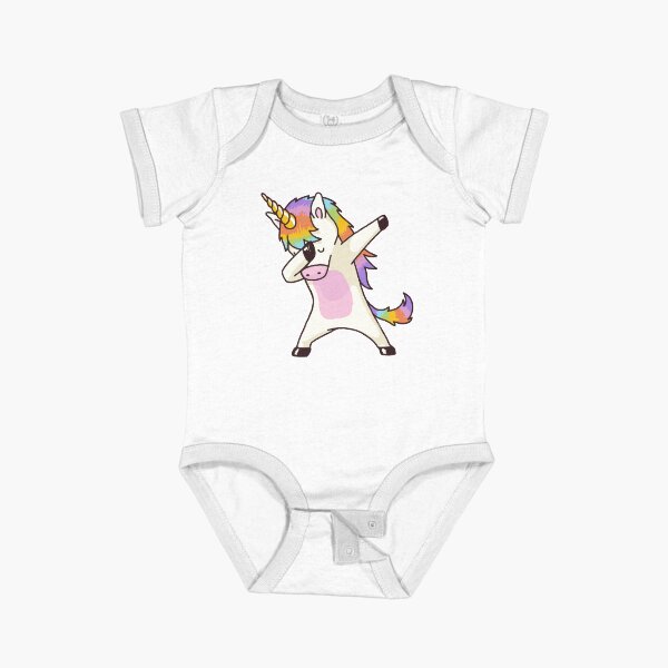 Aperçu de l'œuvre Dabbing Licorne Chemise Hip Hop Dab Pose créée et vendue par vomaria.