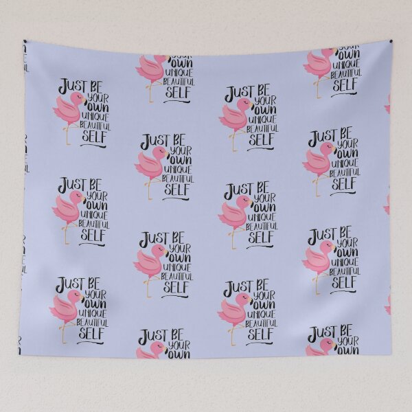 Item preview,  Be unique like flamingoes | gift for bird lovers | flamingo design designed and sold by Arteartz.