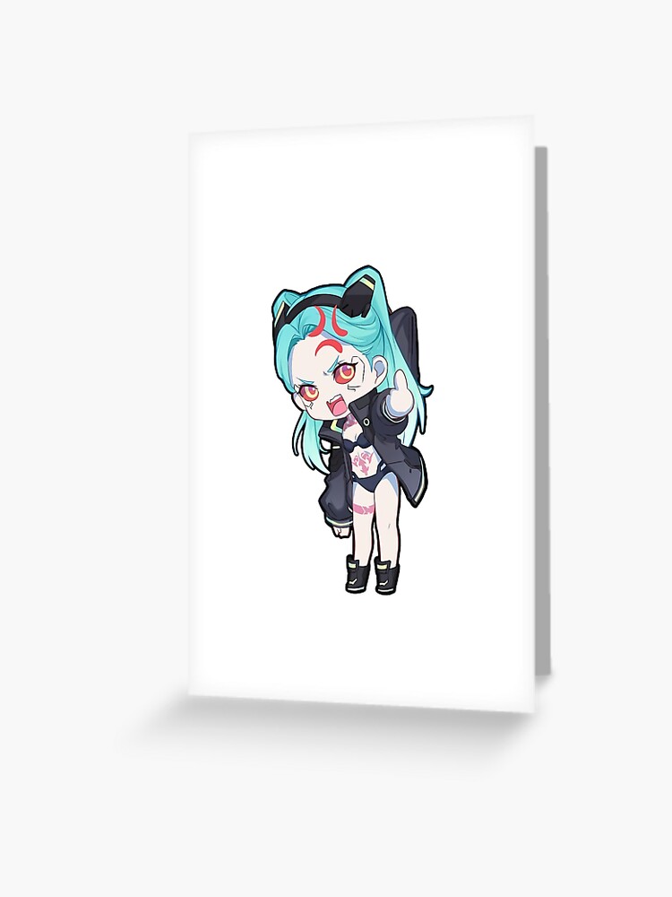 Cyberpunk Edgerunners - Rebecca  Greeting Card for Sale by The