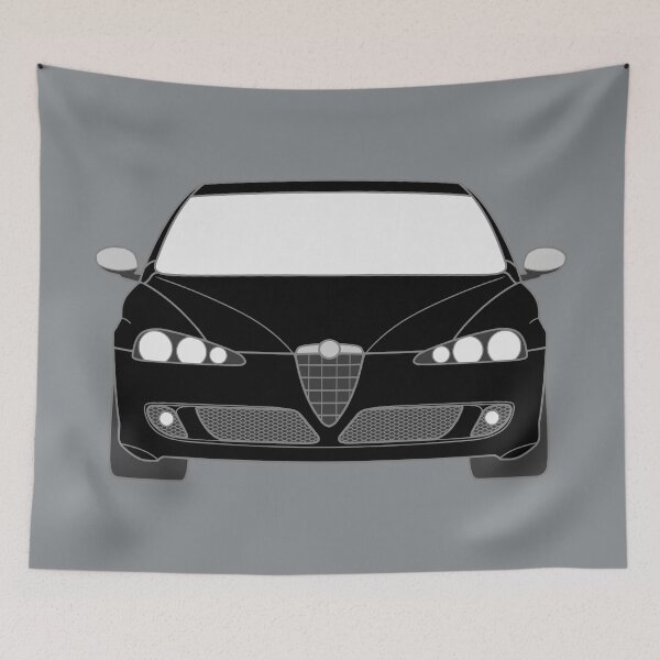 Item preview, Alfa Romeo 147 Facelift 2004-2010 black color designed and sold by EdimDesign.