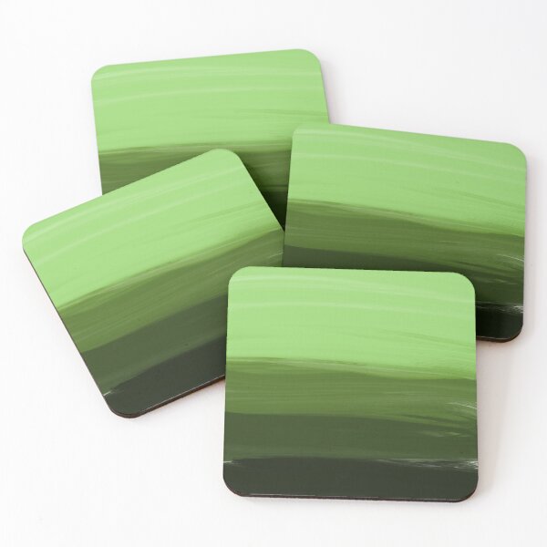 Item preview, Green Dream Abstract Art Paint designed and sold by ArticLotusShop.