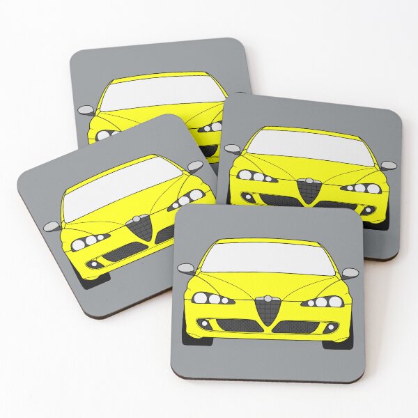 Item preview, Alfa Romeo 147 Facelift 2004-2010 yellow color designed and sold by EdimDesign.