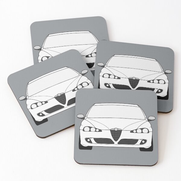 Item preview, Alfa Romeo 147 Facelift 2004-2010 white color designed and sold by EdimDesign.